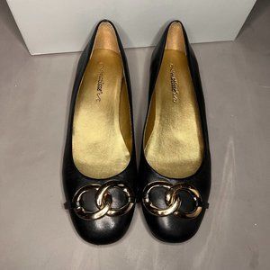 Gold Hardware Flats